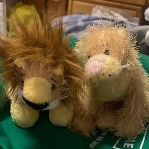 Webkinz lion and lioness